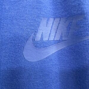 Nike Women's M Cotton Running Tight Leggings Royal  Blue JUST DO IT Logo M